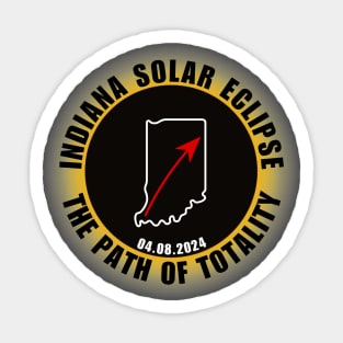 Indiana Solar Eclipse 2024 Sticker